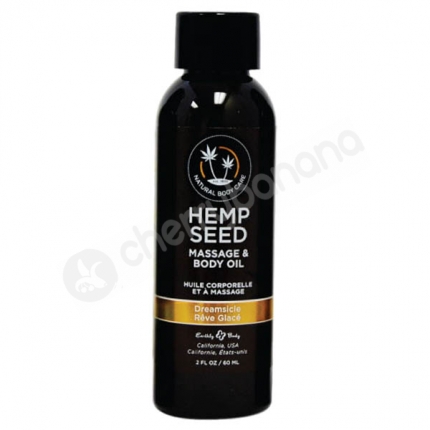 Hemp Seed Dreamsicle Massage & Body Oil 60ml