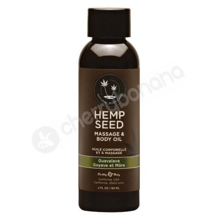Hemp Seed Guavalava Massage & Body Oil 60ml