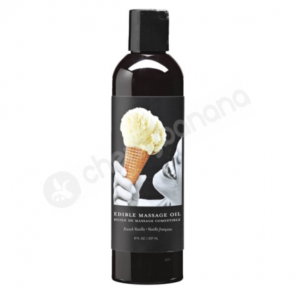 French Vanilla Edible Massage Oil 237ml