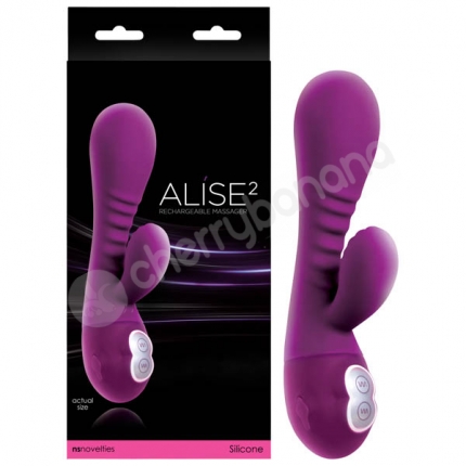 Alise 2 Purple Rechargeable Vibrator