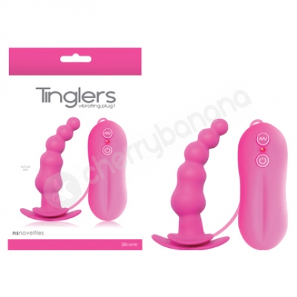 Tinglers I Pink Vibrating Butt Plug