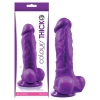 Colours Pleasures Purple 5" Thick Dildo