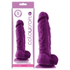 Coloursoft Purple 5'' Soft Dildo