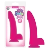 Jelly Rancher Pink 6" Smooth Rider Dong