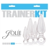 Jolie Trainer Kit Clear Butt Plugs 4 Pack
