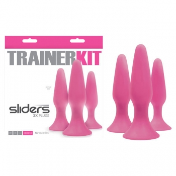 Sliders Pink Butt Plug Trainer Kit