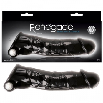 Renegade Manaconda Black Penis Extension Sleeve