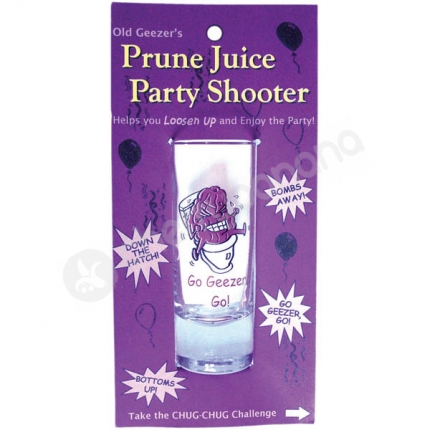 Prune Juice Party Shooter Shot Glass