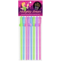 Naughty Straws Penis Straws 8 Pack