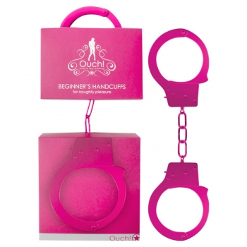 Ouch Pink Beginner's Handcuffs
