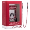 Ouch Red Adjustable Nipple Clamps