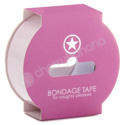 Ouch! Light Pink Non Sticky Bondage Tape 17.5m