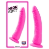 Neon Pink Slim 7 Dildo