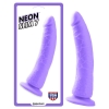 Neon Purple Slim 7 Dildo