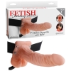 Fetish Fantasy Series Flesh 7'' Hollow Strap-on With Balls