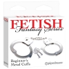 Fetish Fantasy Series Beginner's Metal Cuffs