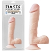 Basix Rubber Works Flesh 7.5'' Dong With Suction Cup