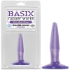 Basix Rubber Works Purple Mini Butt Plug