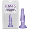 Basix Rubber Works Purple Beginner's Butt Plug