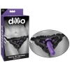 Dillio Black/Purple Fancy Fit Harness