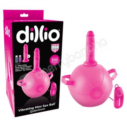 Dillio Pink Vibrating Mini Sex Ball