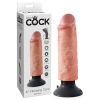 King Cock Flesh 6'' Vibrating Cock