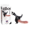 King Cock Flesh Strap-on Harness With 8'' Cock