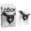 King Cock Black Play Hard Harness