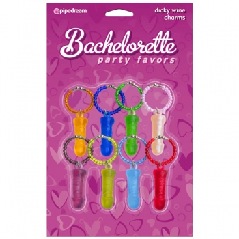 Bachelorette Party Favors Dicky Wine Charms