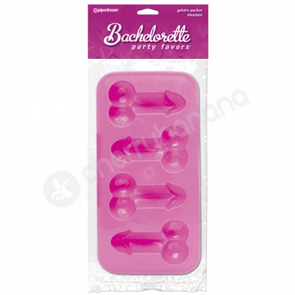 Bachelorette Party Favors Pink Gelatin Pecker Shooters