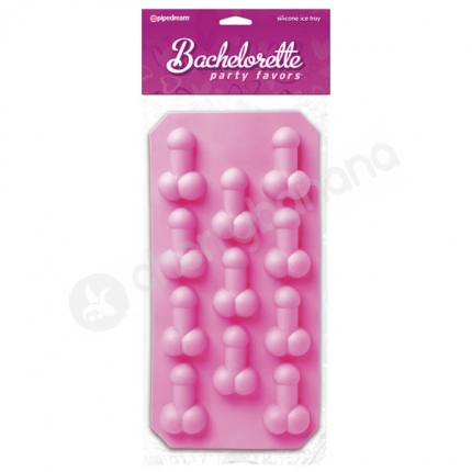 Bachelorette Party Favors Pink Silicone Penis Ice Tray