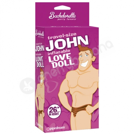 Travel-Size John Inflatable Love Doll
