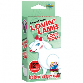 Travel-Size Lovin' Lamb Inflatable Love Doll