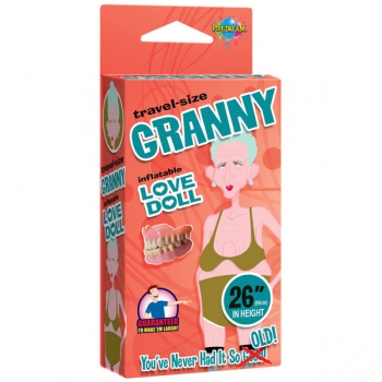 Travel-size Granny Inflatable Love Doll