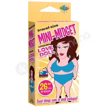 Travel-size Mini Midget Inflatable Love Doll