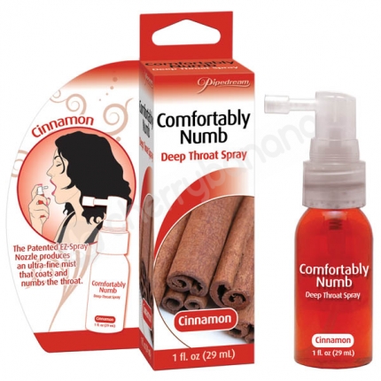 Comfortably Numb Cinnamon Deep Throat Spray 29ml