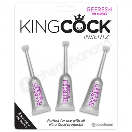 King Cock Refresh Insertz Toy Cleaner 3 Pack