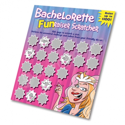 Bachelorette Fun Raiser Scratcher