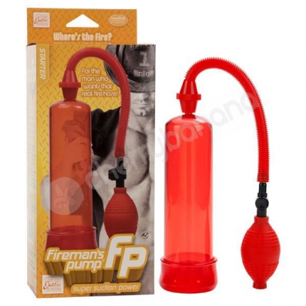 Fireman's Red Penis Pump