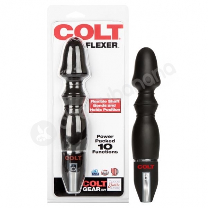 Colt Flexer Black Anal Vibrator