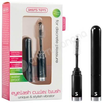 Shots Toys Black Eyelash Curler Brush