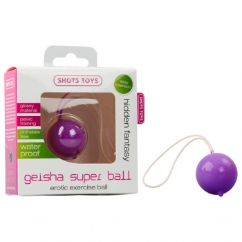 Shots Toys Purple Geisha Super Ball