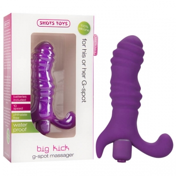 Shots Toys Purple Big Kick Vibrator