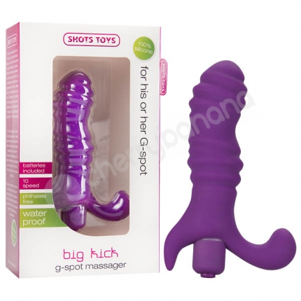 Shots Toys Purple Big Kick Vibrator