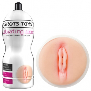Shots Toys Vibrating Rider - Vaginal Masturbator