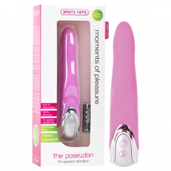 Shots Toys The Poseidon Pink Vibrator