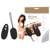 Ultraseven Black Remote Control Egg Vibrator