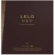 Lelo Hex Condoms Respect XL Size 36 Pack