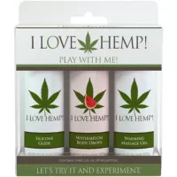 I Love Hemp Play With Me 3 Pack Sexual Enhancers
