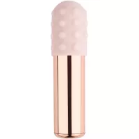 Le Wand Rose Gold Chrome 15 Speed Powerful Bullet Vibrator